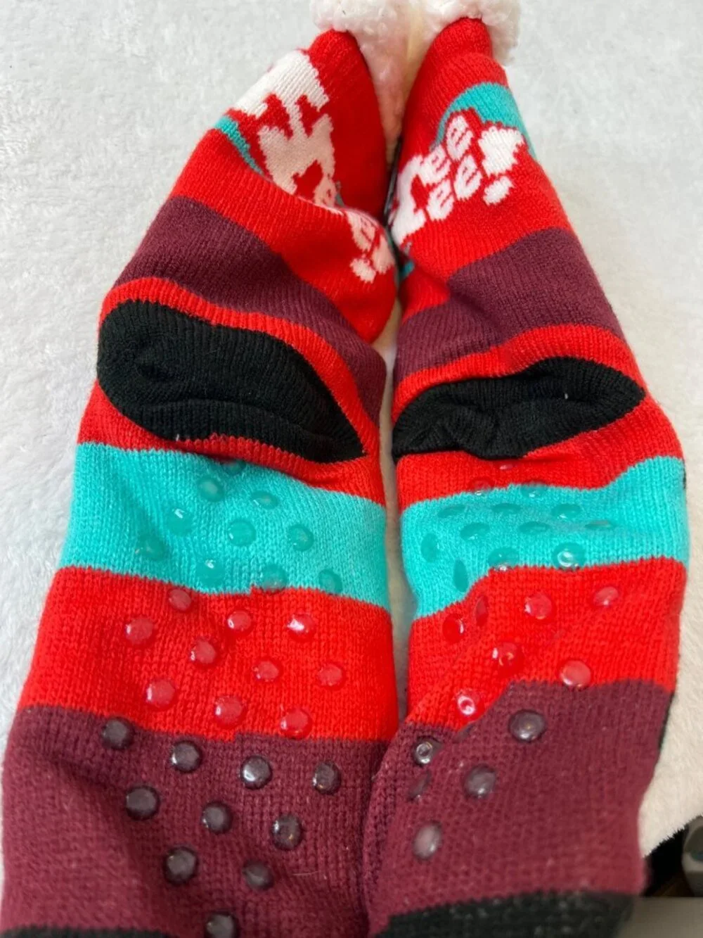 Scooby Doo Sherpa Lined Socks OSFM Womans Adults Ree Ree! FUN Warner Bros.